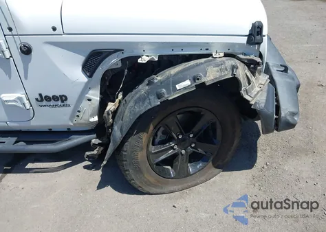 2021 Jeep Wrangler Unlimited Sport Altitude 4X4 из США, поврежденный, VIN 1C4HJXDN7MW562916